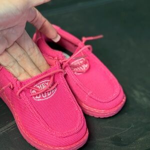 Kids Pink Moccasins